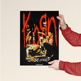 Korn "30 Years" Iconic Grunge Art Poster